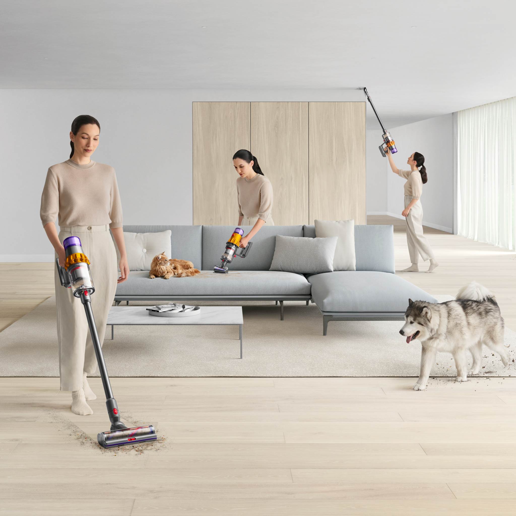 Беспроводной пылесос Dyson V15 Absolute