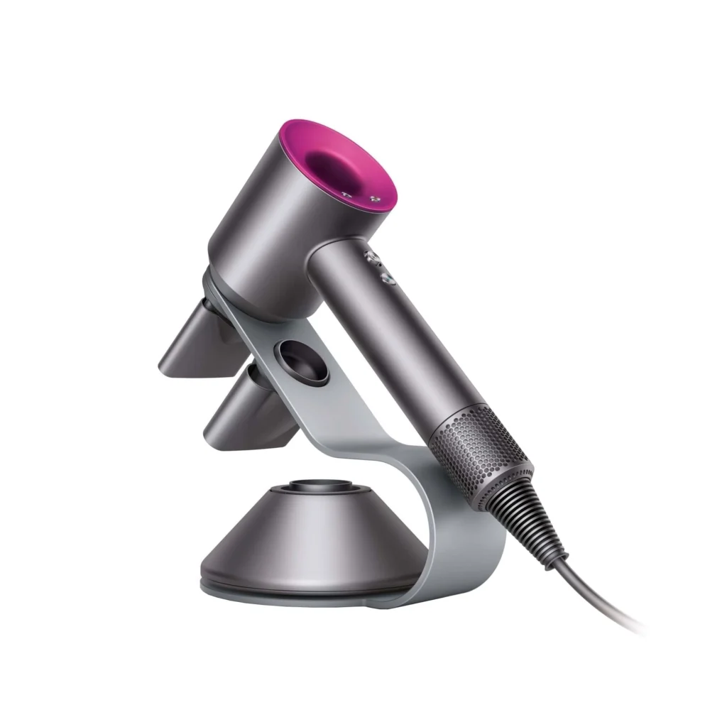 Фен Dyson Supersonic HD03 (фуксия) с магнитной подставкой