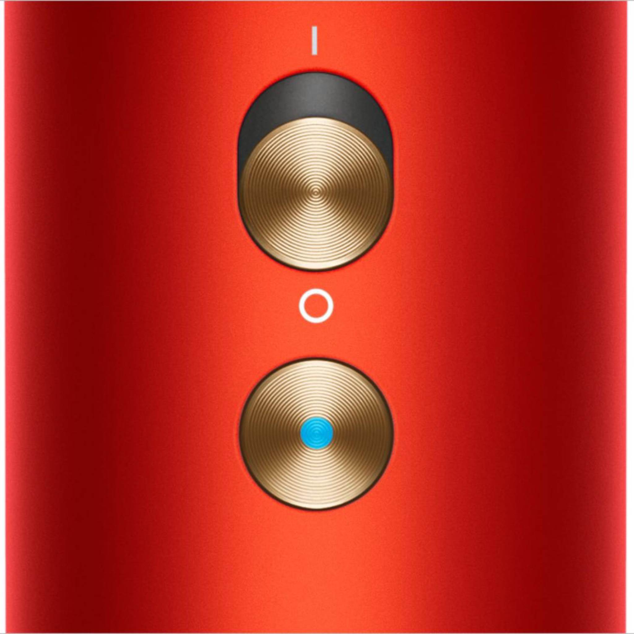 Фен Dyson Supersonic HD15 (Topaz Orange) с кожаным кейсом