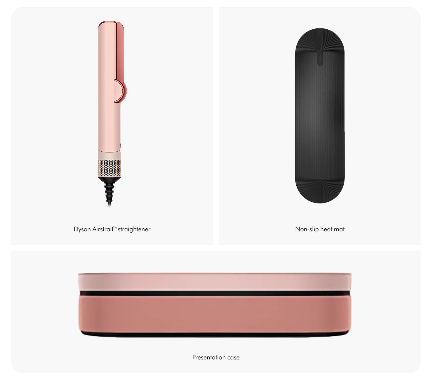 Выпрямитель Dyson Airstrait HT01 (Kanzan Pink) с кейсом